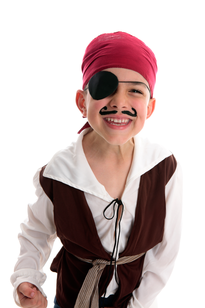 piratski/gusarski kostim za maskare za djecu