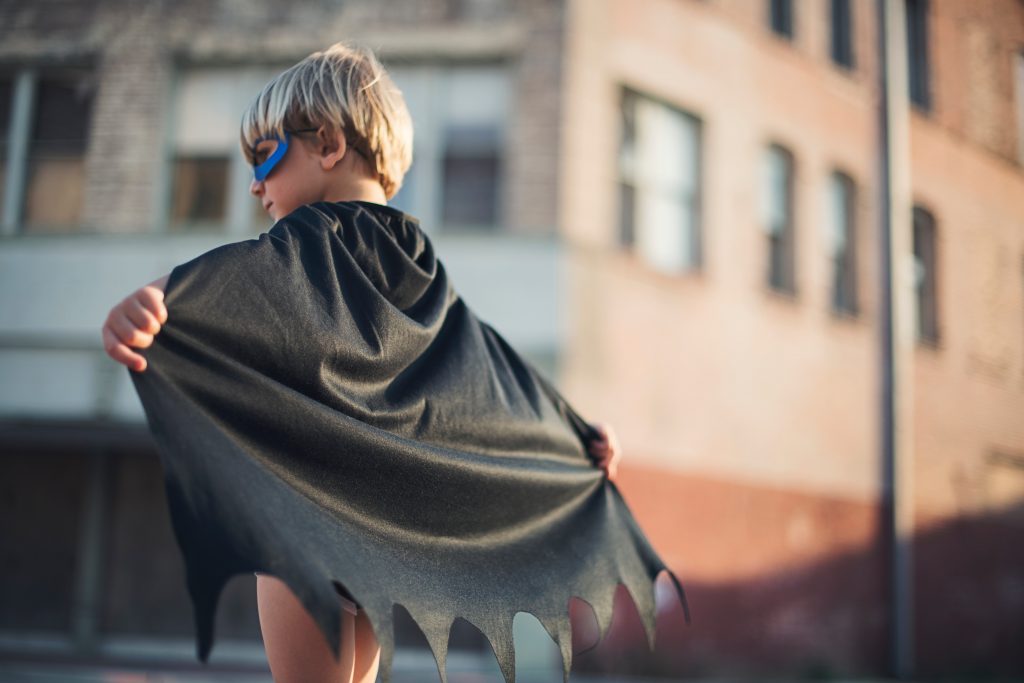 superheroj kostim za maskare za djecu napravi sam