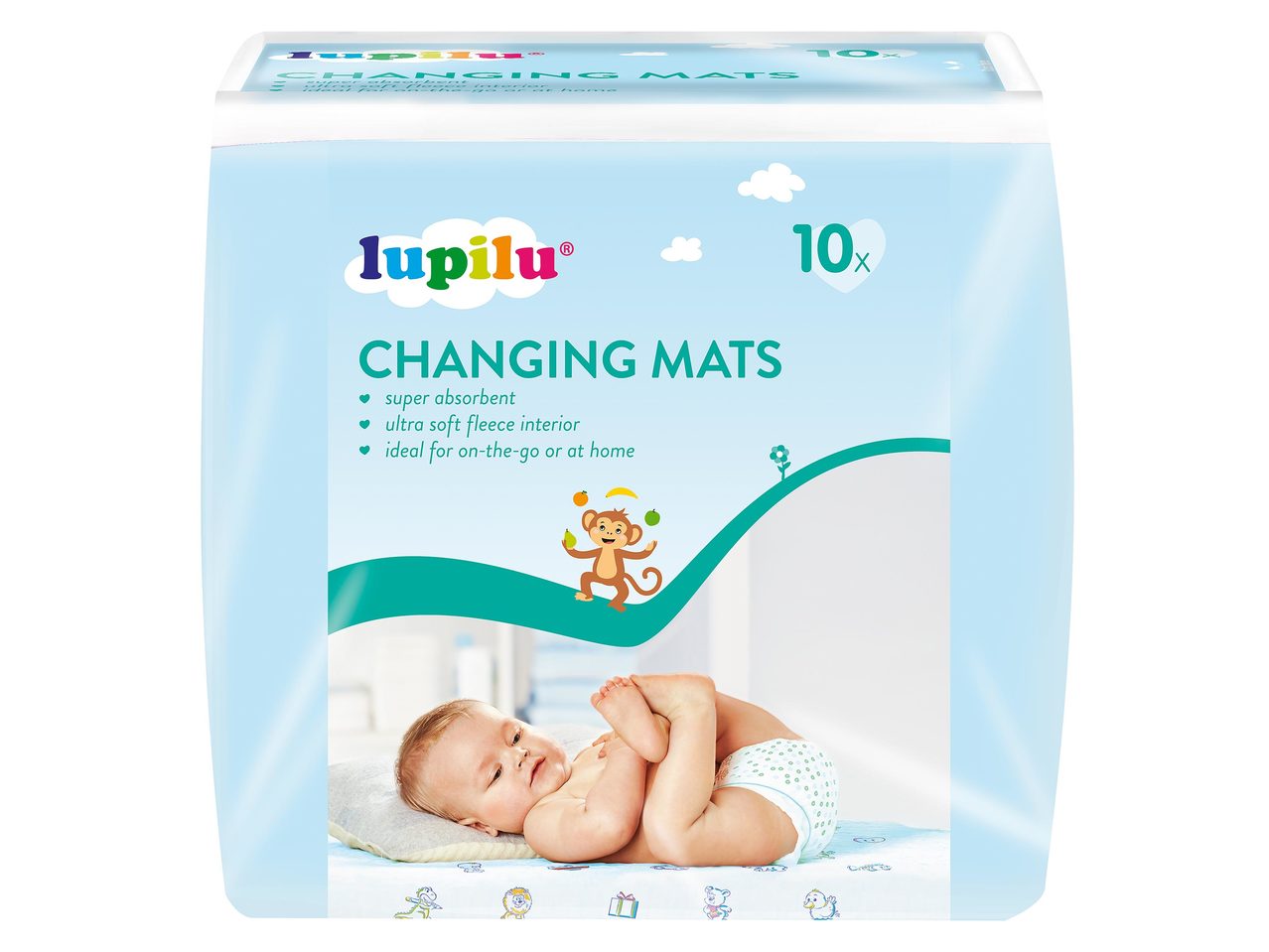 Lupilu podloga za previjanje